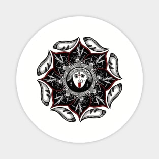 Mahakali Mandala Art Magnet